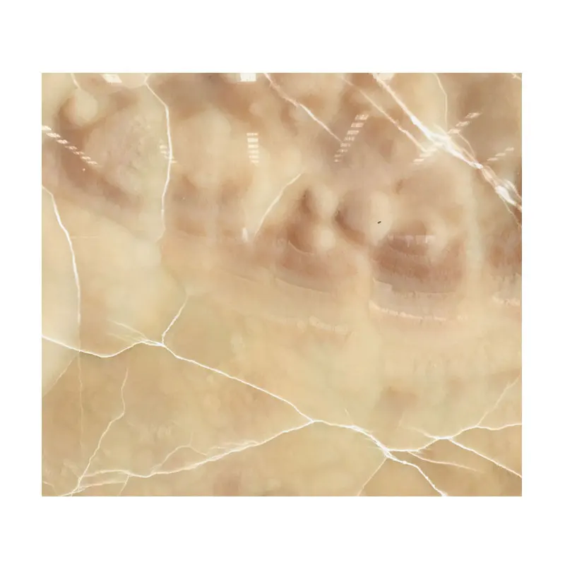 Natural thin orange onyx stone veneer sheets for hotel