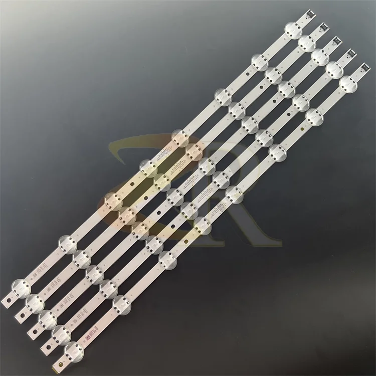 Bar Led Backlight Replacement SSC_Y19_Trident_60UM71-S Led Tv Strip Aluminum 8 Lamps 670mm 6v 5pcs