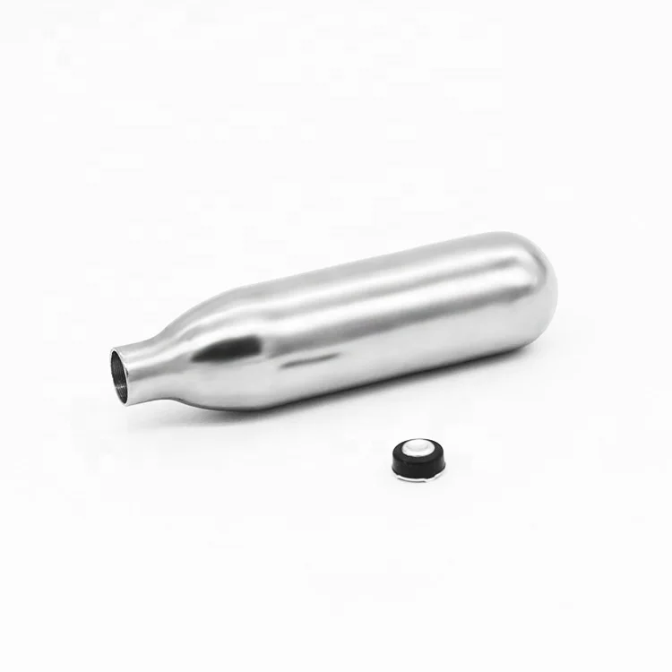 wholesale empty airless bottle for 8g whipped cream chargers nitrous oxide N2O laughing gas