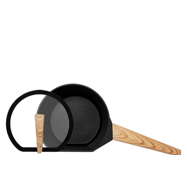 2023 new Healthy Coating PFOA aluminum foil pan Milk Warmer frying pan non-stick Even heat conduction aluminum pan