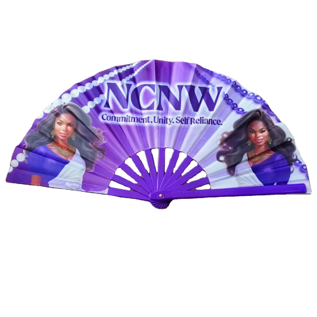 23x42 см 27x52 33x65 NCNW складной пластиковый Ручной Веер персонализированная одежда народные вееры в подарок