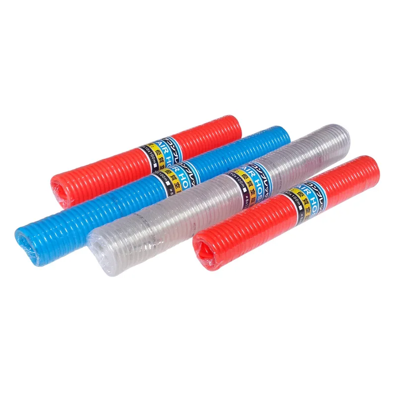 15M Air Intake Pipe Portable Inflatable Pneumatic Fittings PU spring trachea with connector