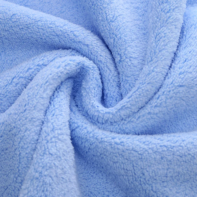 Custom manufacture wholesale microfiber coral fleece cleaning rags dish glass cloth napkins kitchen towel set