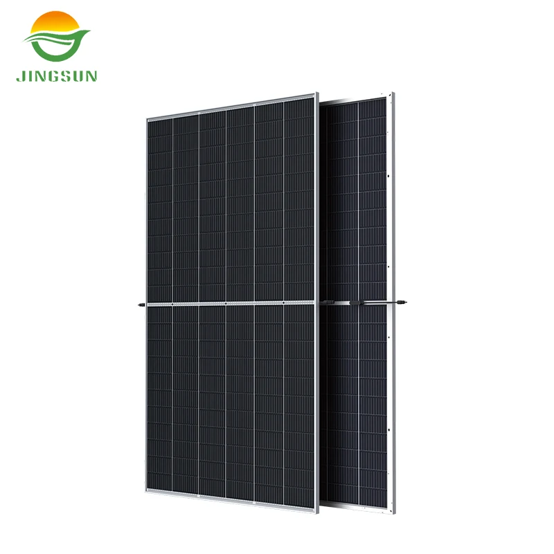 Jingsun Customization N-type 210mm 720W 725W 730W 735W 740W 745W 750W  Bifacial  Solar panels for home energy storage