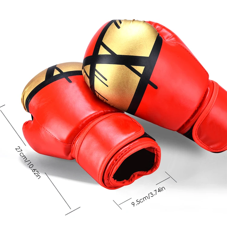 ZHOYA SPORT Wholesale Professional Leather Sandbag Training Custom Logo PU Leather Training Gants De Boxe Boxing Gloves