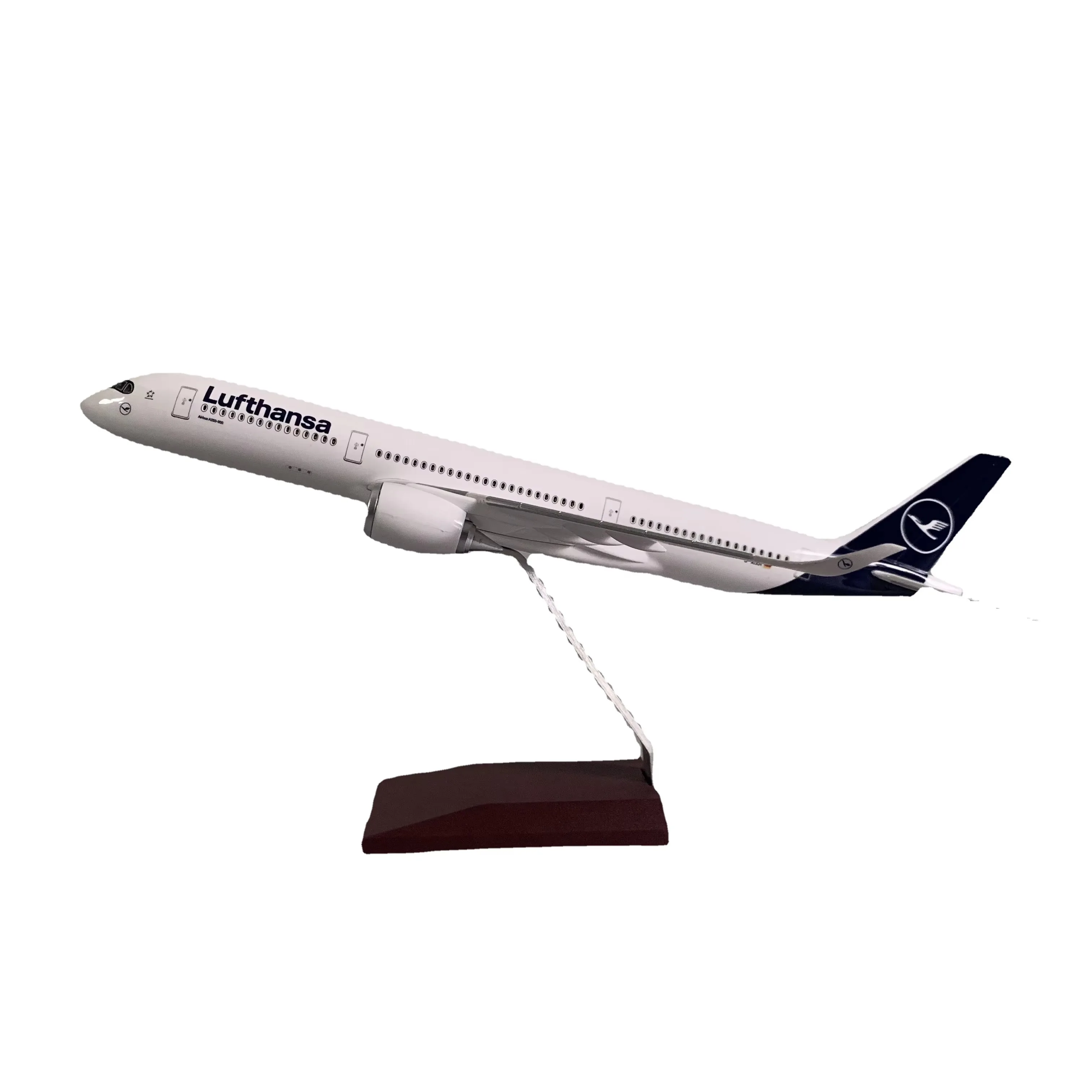 Airbus A350 Lufthansa 1/180 модель самолета в масштабе 45 см авиация из искусственного дерева или смолы самолет для мальчиков подарки бизнеса