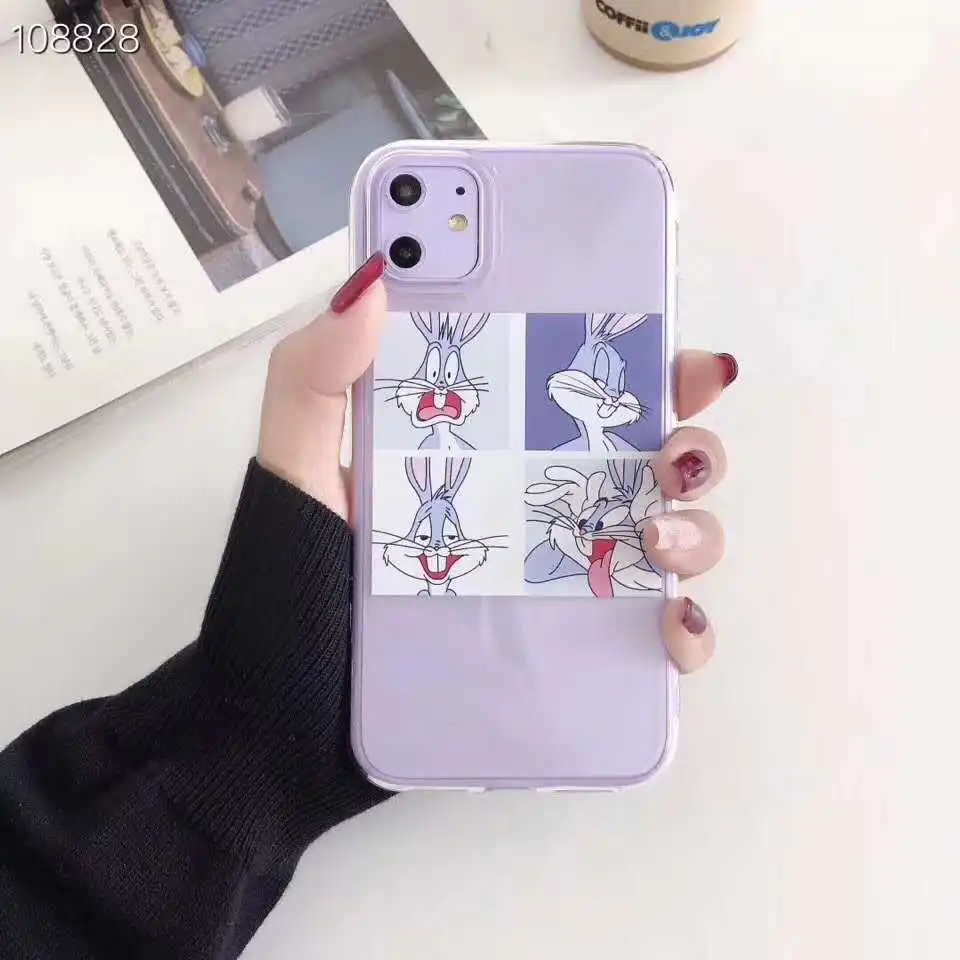 
Funny Cartoon for Bugs Bunny Mobile Phone Fitted Case Protective Cover for iPhone 11 pro max 