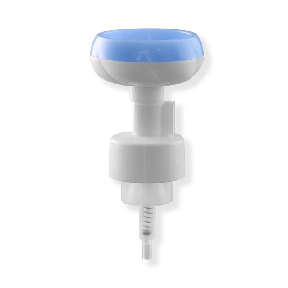 Fancy flower shape foam bottles soap dispenser pump head 43 rose plastic 250ml 400ml for baby foaming