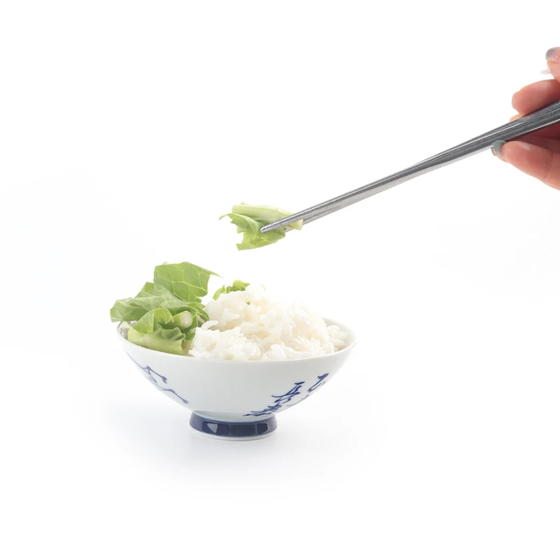 MARCH EXPO Recommend Customized Logo 304 Stainless Steel Metal Chopstick With PVD Plated Colorful Korean Japanese Chopsticks