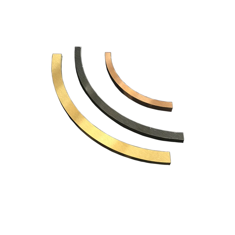 Brushed rose gold wall profiles 304 stainless steel L channel tile trim