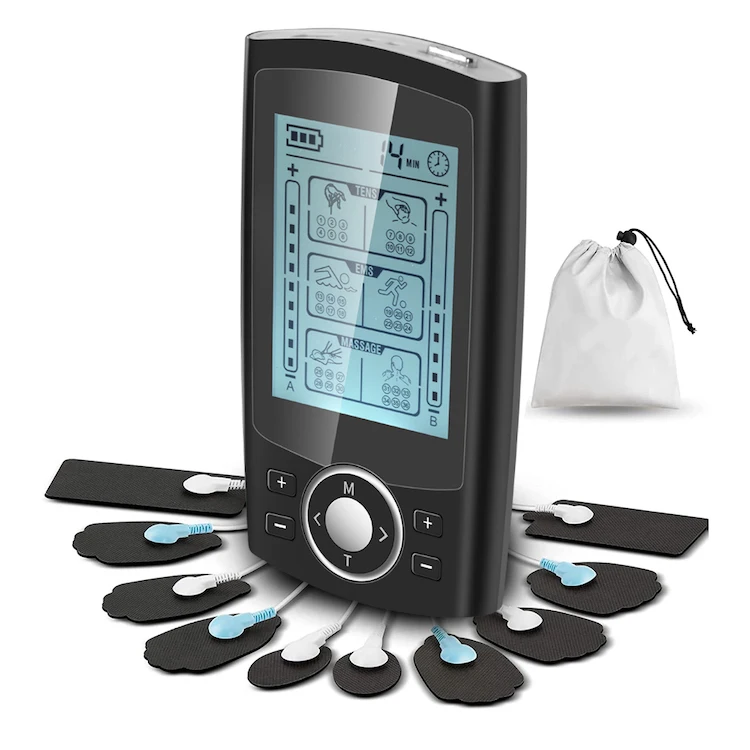 36 Mode Electric EMS Body Massage Digital Therapy Slimming Machine Electro stimulator Tens Muscle Stimulator