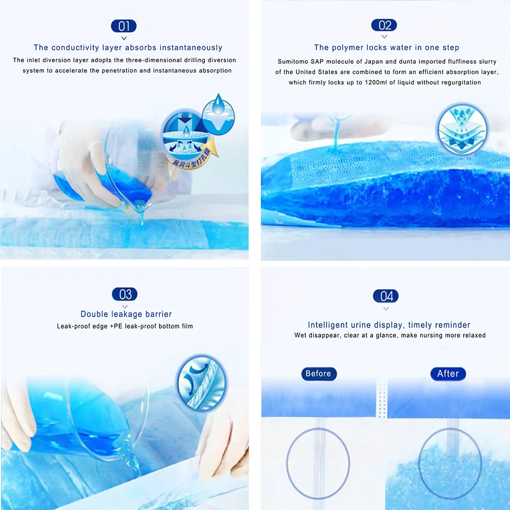 Adult Baby Diaper 6000ML High Absorption, Adult diapers Panties Printed In Indonesia