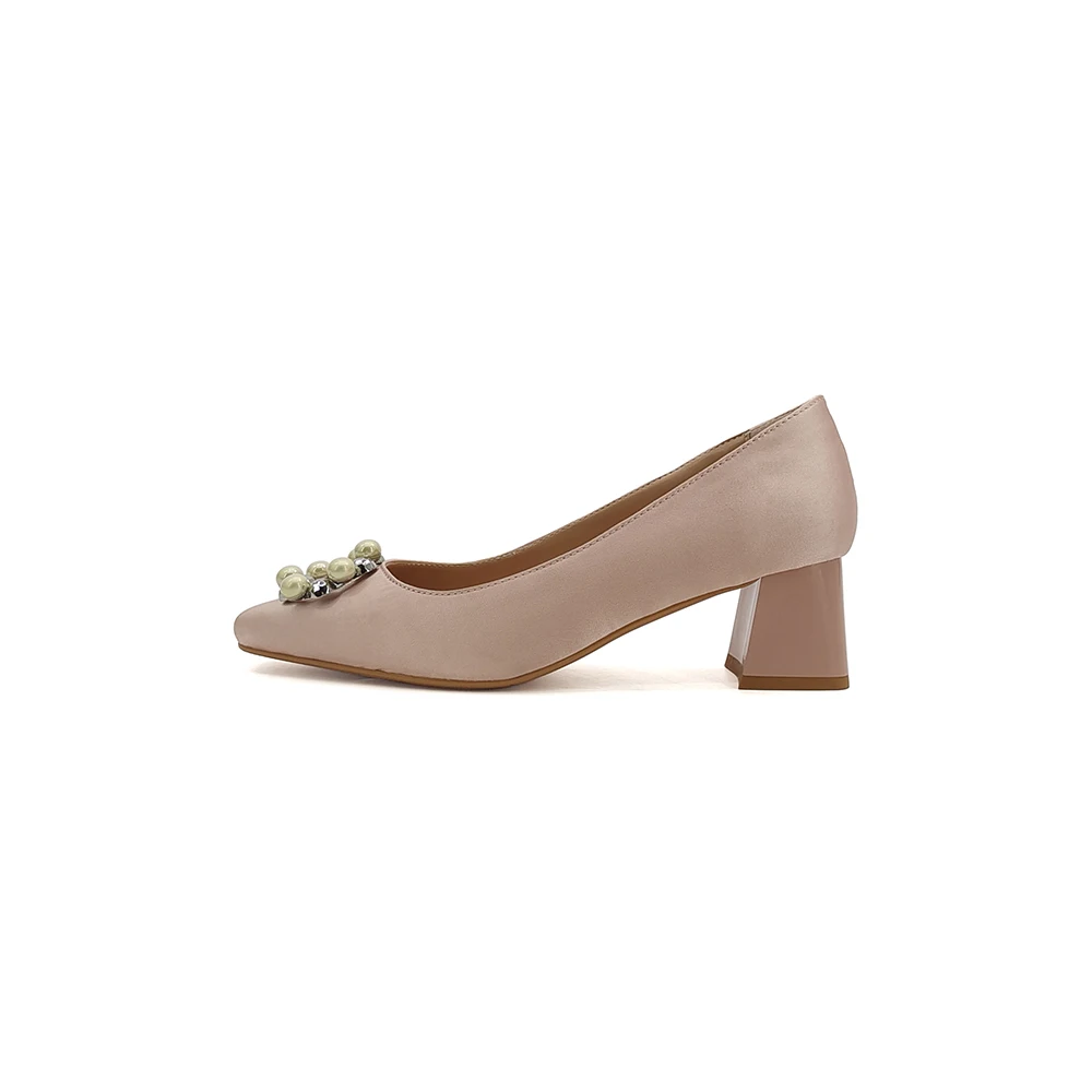 Used High Heels For Sale Clutch Autumn Winter Luxury Low Heel Unique Not Too High Heels Trendy New Fashion Shoes Guangzhou