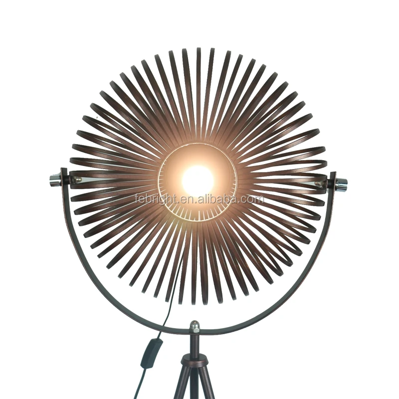 Art Style Vintage  Swingable Tripod Floor Lamp Standard Lamp For Nordic Living Room fancy floor lamps for living room decor