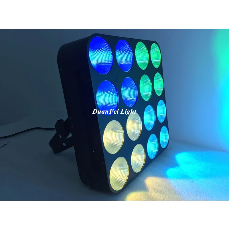 disco led lights blinder lyre beam stage rgb cob led matrix 4x4 30w dmx matrix led light