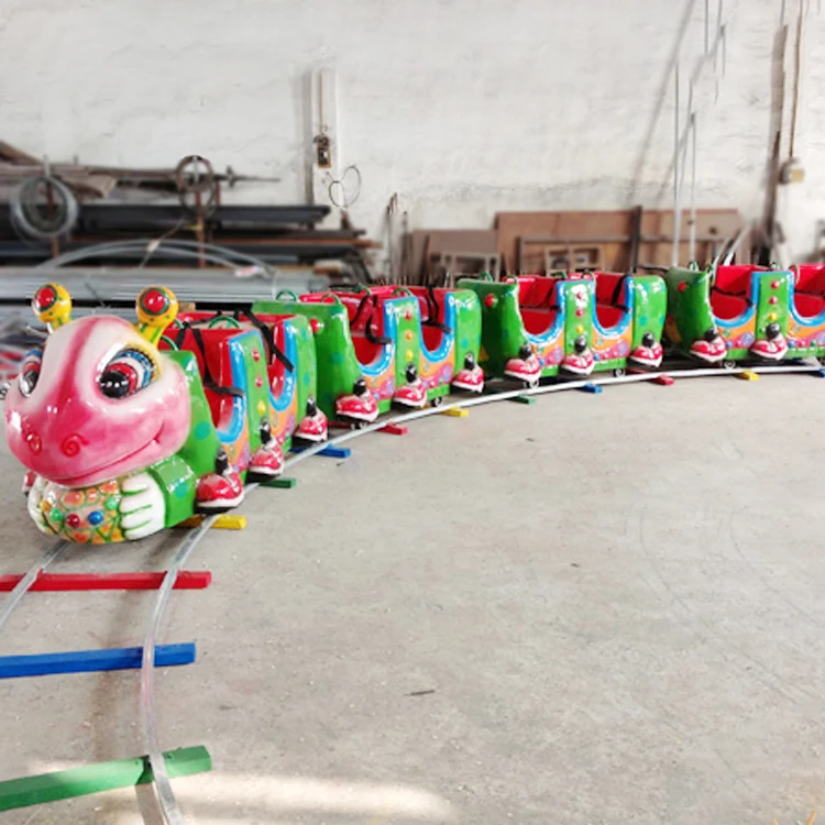 hot design best selling major customized teenagers mini amusement park attractive kids battery track train rides for sale