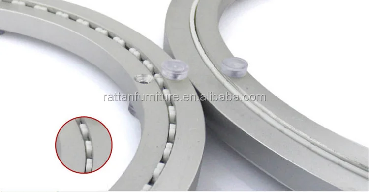 low-noise series aluminum lazy susan  dining turntable