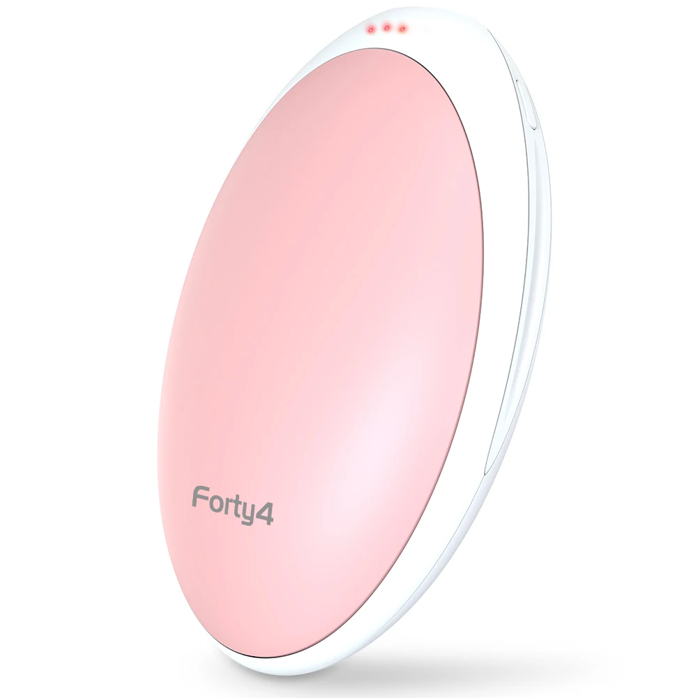 2021 New Design 5200mAh Rechargeable Mini Pocket Warmers Electric Hand Warmer Power Bank Double-Sided Heating Hand Warmer