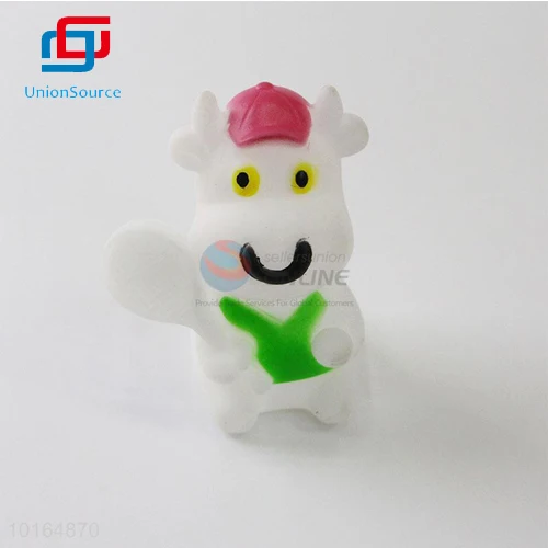 
Cow shape plastic animal toys 