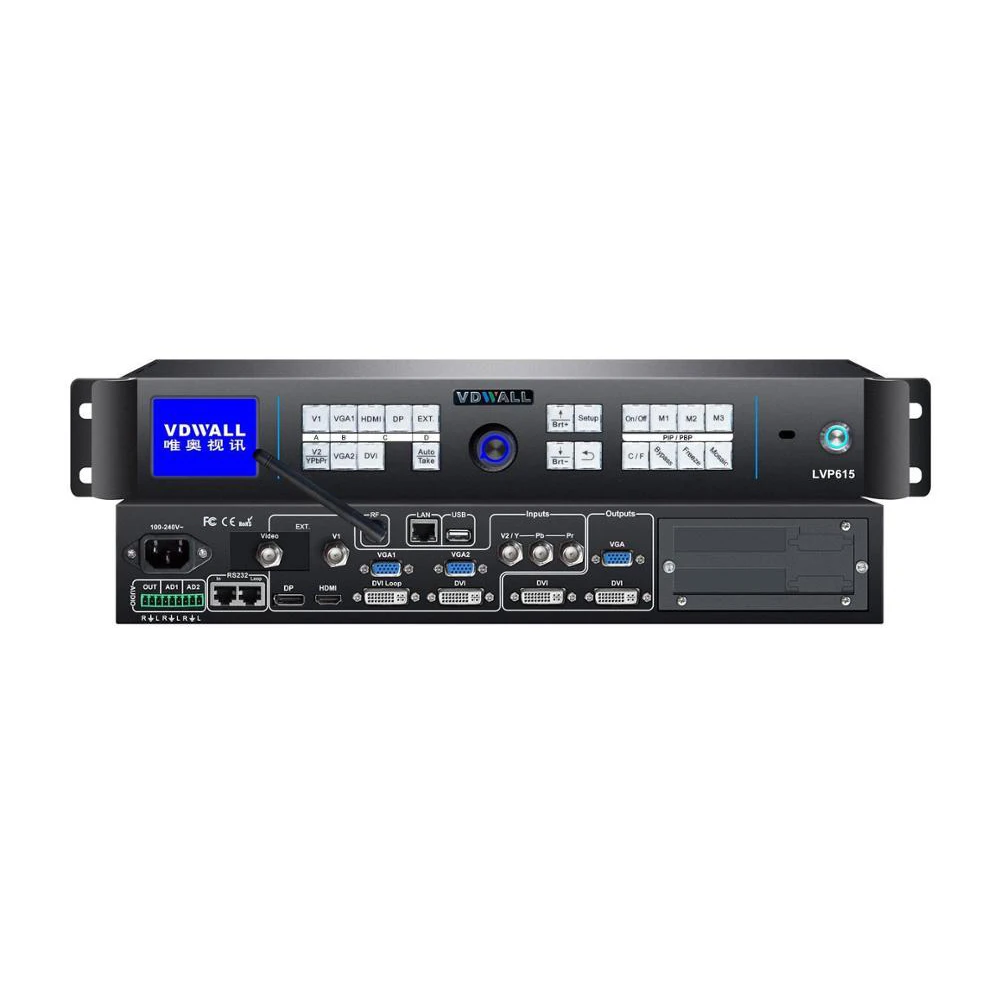 
 Светодиодный видеопроцессор VDWALL lvp615, видеоконтроллер lvp615s/lvp615  