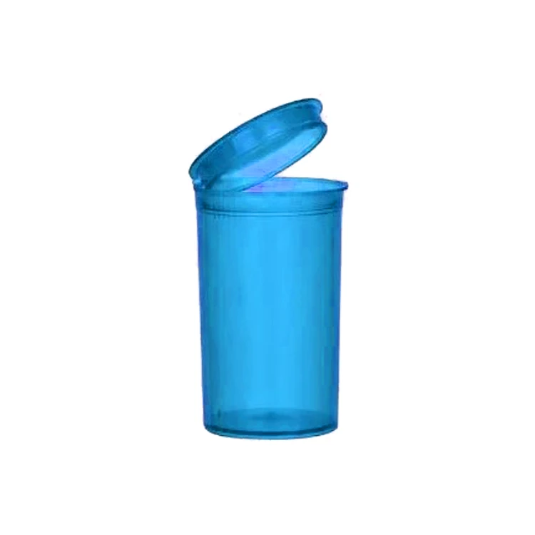 Pop Top Bottles 6dr 13dr 19dr 30dr 60dr Plastic Medical Vials with Custom color
