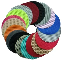 Factory direct sales 100% polyester random net air layer net mesh fabric