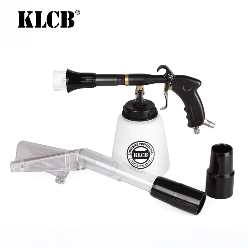 KLCB B021 Car Wash Tornado Machine Air Dust Suction & Blow Gun for Car Carpet Ceiling Mat Cleaning