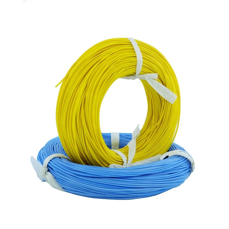 PTFE Silver Copper 250 Degree Fluoroplastic Extruded Wire
