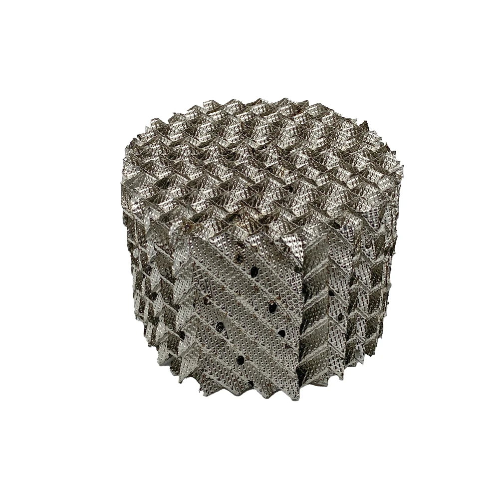 TianSheng, перфорированная металлическая гофрированная структурированная упаковка для десульфурации