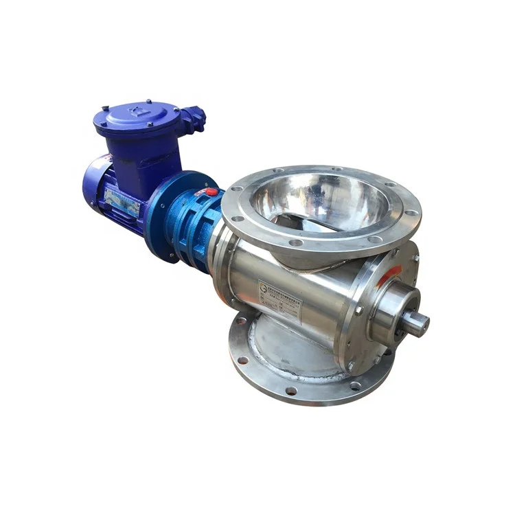 Rice Grain Corn Rotary Valve Distributor Airlock Feeder Manufacturer
