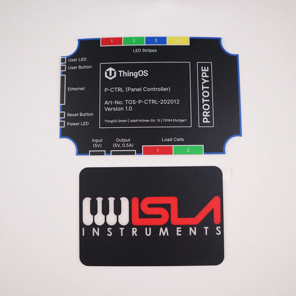 OEM Colorful Printing Lexan Control Panel Overlay