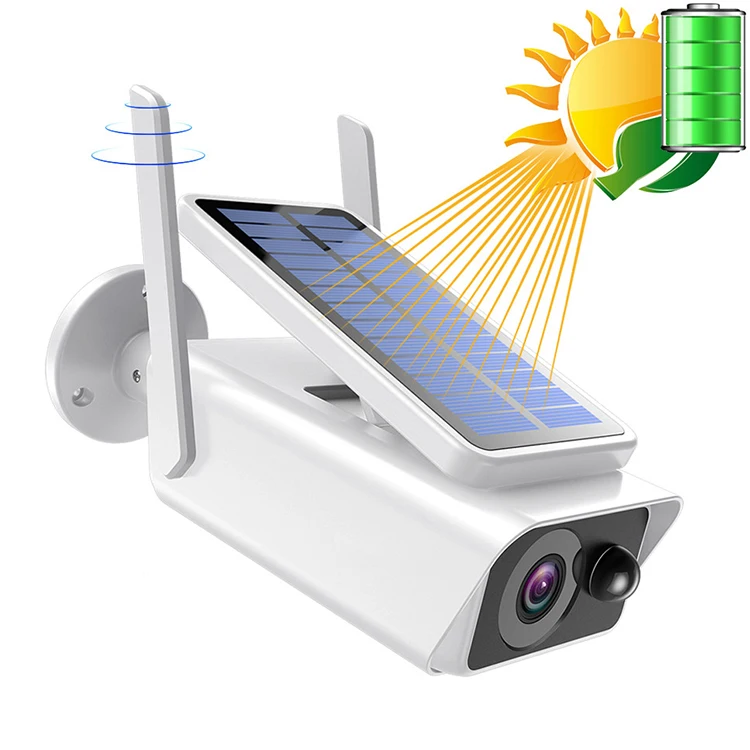 Yictuo HD 2MP Открытый ИК ночного видения IP аварийная солнечная батарея аккумуляторная Wi-Fi беспроводная камера видеонаблюдения