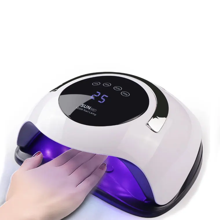 OEM/ODM Nail dryer Salon Equipment UV Lamp 120W Gel Polish Dryer Curing Lamp UV LED nail lamp