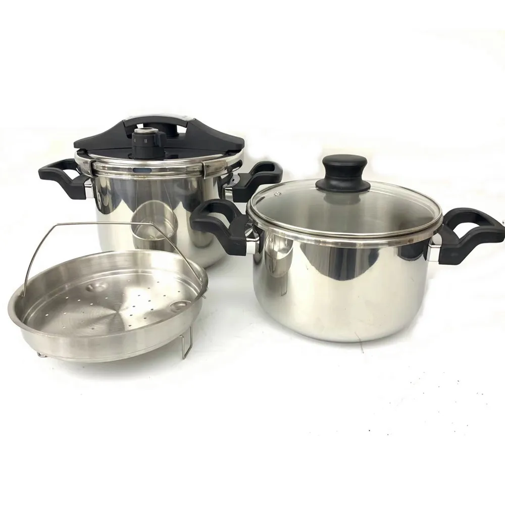 DSF MODLE OEM Одноручное открытие и закрытие 5L/7L нержавеющая сталь скороварка вторая регулировка давления 60-100 кПа