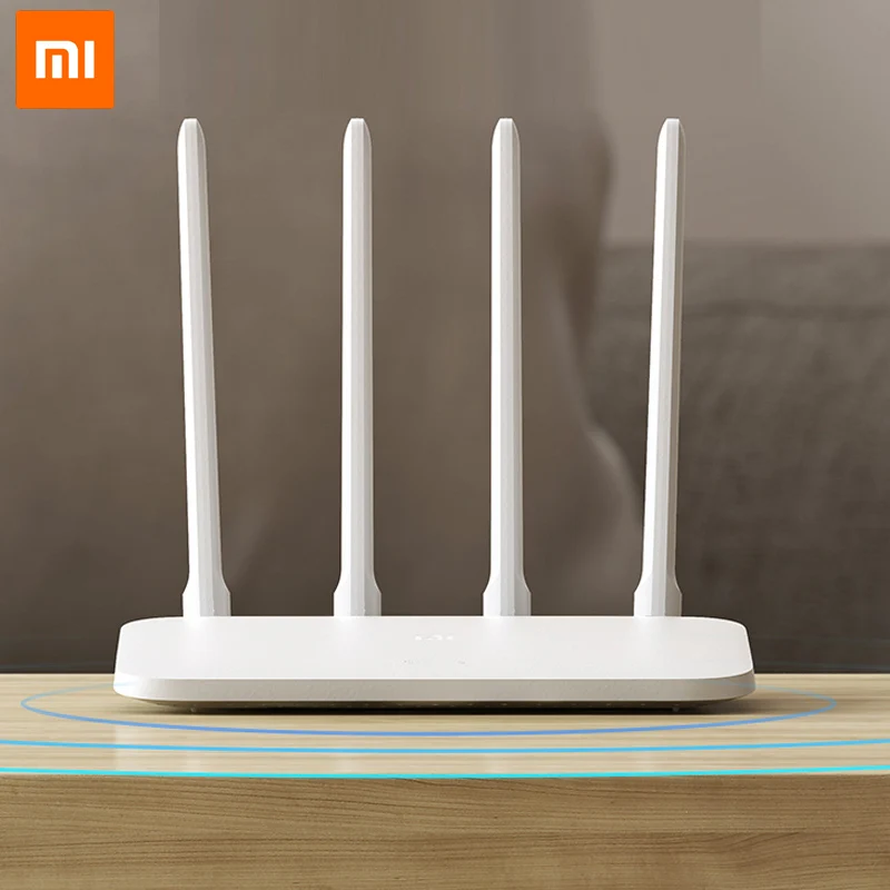  Роутер Xiaomi Mi 4A гигабитная версия 2 4 ГГц 5 Wi-Fi 1167 Мбит/с ретранслятор 128 Мб DDR3 маршрутизатор