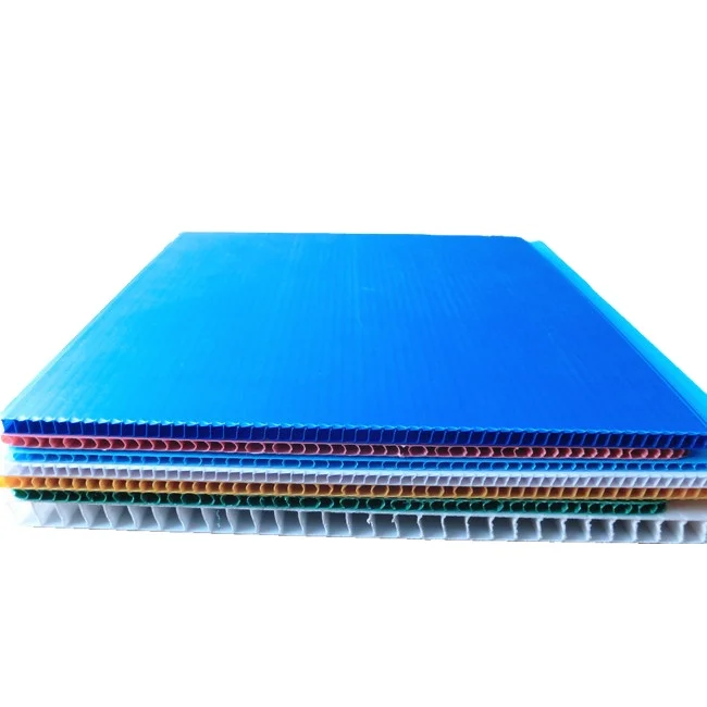  Изготовленный На Заказ PP Coroplast пластиковый гофрированный лист 4x8 Correx Board от