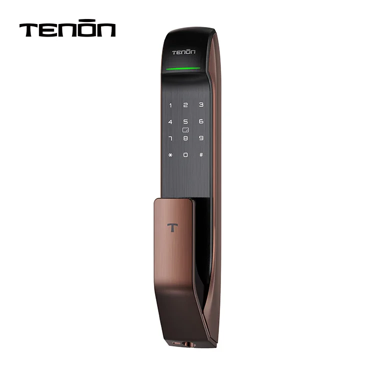 Apartment Smart Door Front Lock Keyless Entry System Door Lock Electronic Key Rfid Card Smart Finger Print Lock