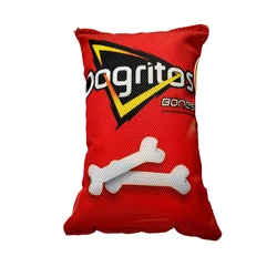 Amazon Hot Sale Creative Snacks Oxford Interactive Cute Squeaky Dog Toy LOW price dog chew toys