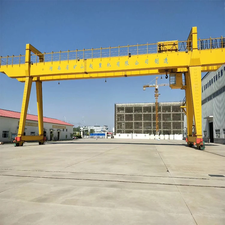 200ton Heavy-duty MG Double Girder  Mobile Winch Gantry Crane