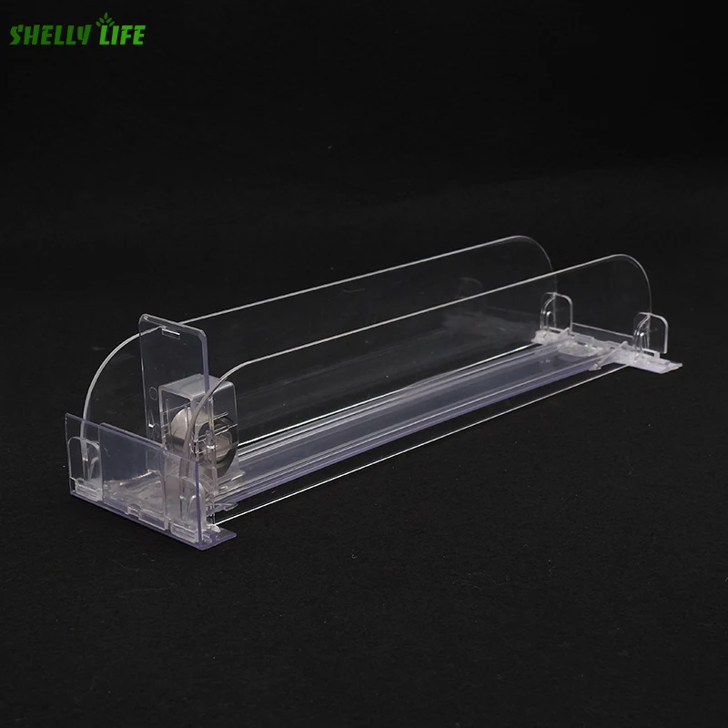 Supermarket adjustable use spring loaded display shelf pusher System  tray for tobacco pack/snack/drugs