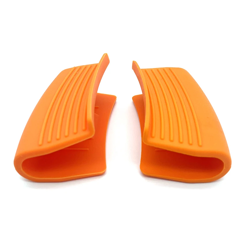 New design Silicone Hot Handle Holder,Heat Resistant Potholder Rubber Pot Handle Cover for Cast Iron Skillets