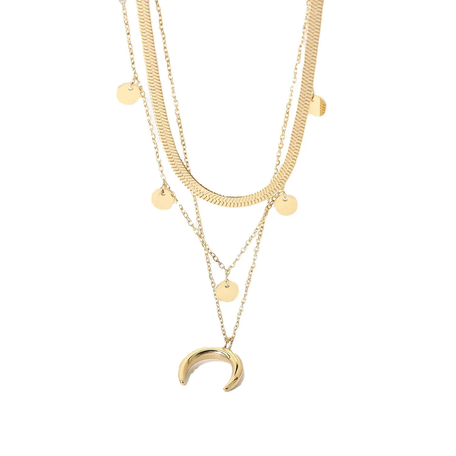 Mood Necklace Snake Necklace Pendant Multilayer Necklace