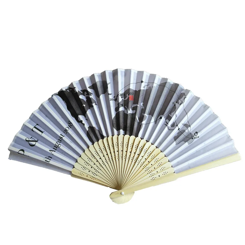 
Тканевый ручной вентилятор с принтом складной ручной вентилятор для вечеринки и праздника 