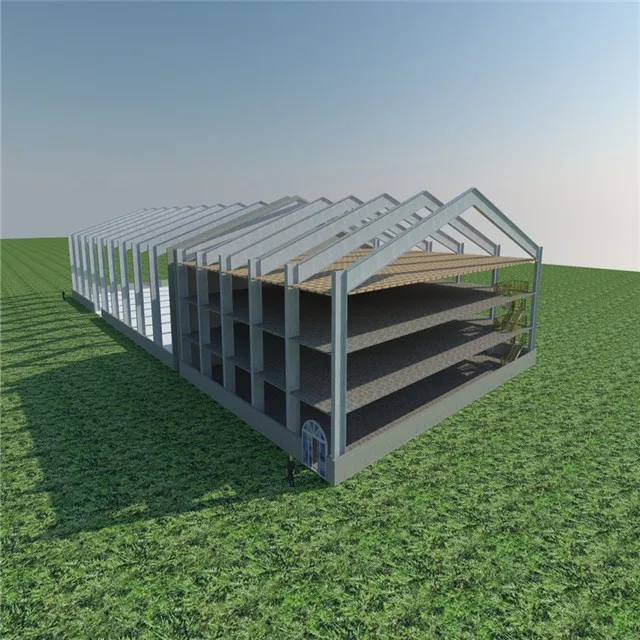 Prefabricated Steel Structure Building Steel Structure Metal Building Light Warehouse Shed Frame Storage Industrial