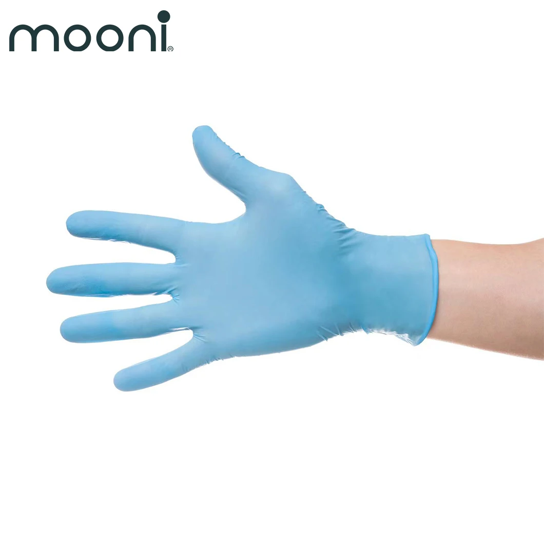 Powder Free Super Thick Black Composite Beauty Hair Auto Repair High Elastic Glove