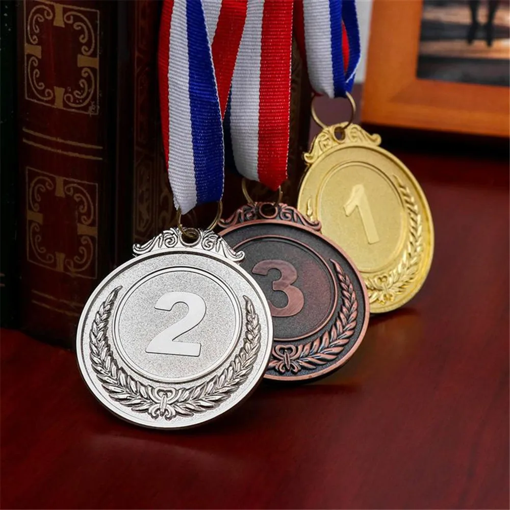 OEM ODM Gold Antique Medallions Gymnastics Medal Custom Medals Wholesale Taekwondo Soccer Dance Gold Medal Madal