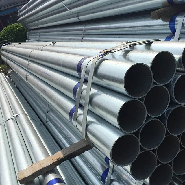 China manufacturing large diameter galvanized seamless steel pipe sch80 1/2 inch sch40 Zinc coated seamless steel pipe