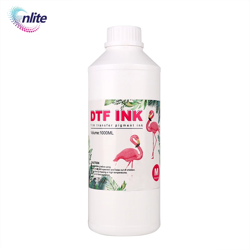 Premium dtf ink 5 colors 1000ML water based DTF pigment ink for epson l805 XP600 L1800 L1805 P600 P800 DX5 4720 I3200 printer