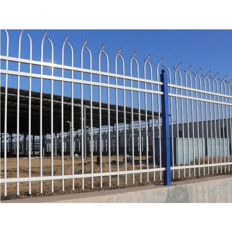 Decorative Low Price High Quality ISO9001Home Garden Wrought Iron Fence Metal Steel Fence