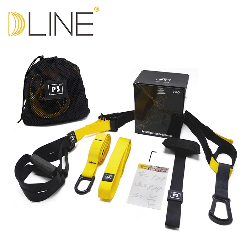 Drop Ship Home Gym Fitness Suspension Trainer Straps For Strength Training Exercise